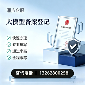 武汉大模型备案申报服务