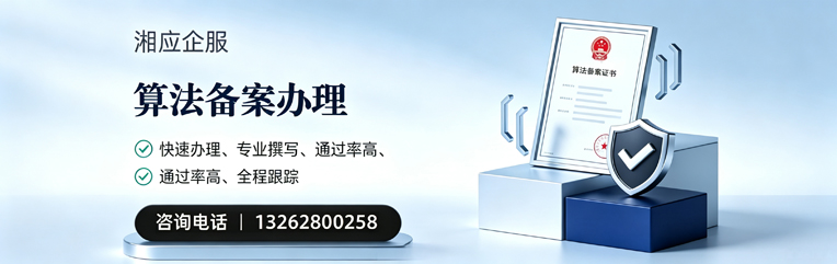 武汉算法备案申报服务