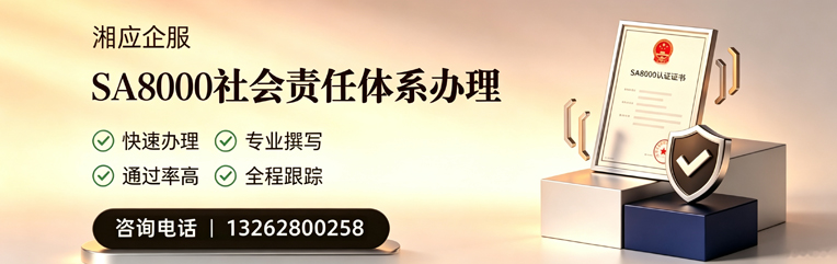 武汉SA8000社会责任体系认证服务