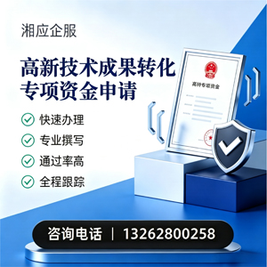 武汉高新技术成果转化专项资金申报服务