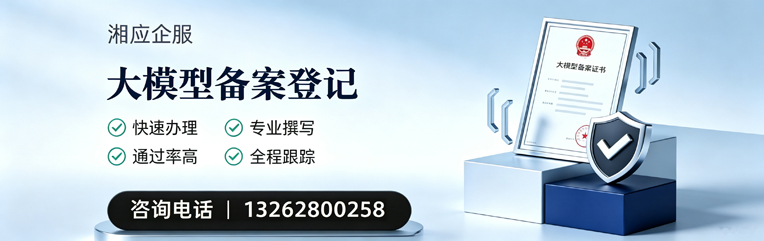 武汉大模型备案申报服务