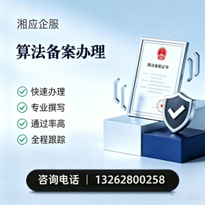 武汉算法备案申报服务